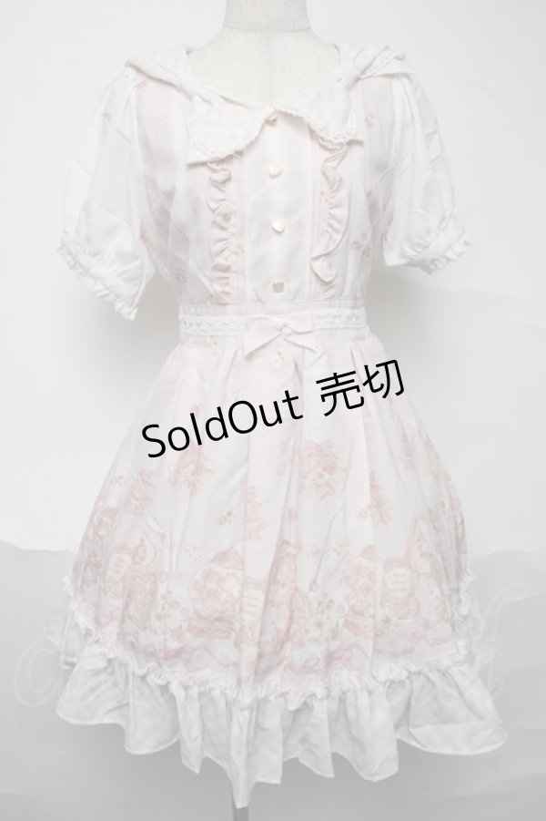 画像1: LIZ LISA / CandyJewelryBox柄ワンピース  ピンク S-25-07-03-035-LO-OP-AS-ZS (1)