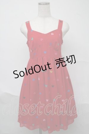 画像: MILK / ハートキャンディBabydoll  赤 S-25-07-04-047-ML-OP-AS-ZS