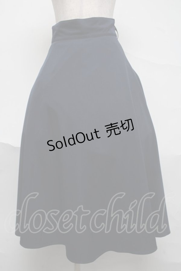 画像1: an another angelus / レリーフ金具ベルト付きフレアースカート【ベルト欠品】  紺 S-25-07-04-048-CA-SK-AS-ZS (1)