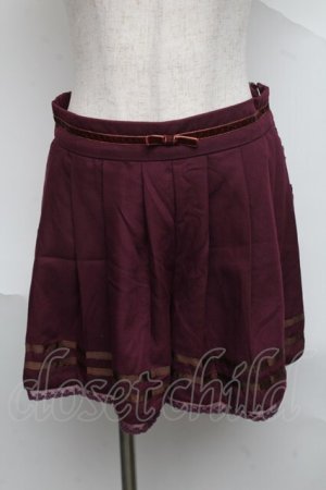画像: axes femme / キュロット  ワイン S-25-07-04-060-AX-PA-HR-ZS