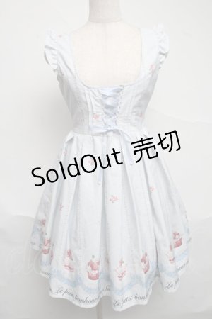 画像: Ank Rouge / カップケーキワンピース  サックス S-25-07-05-044-CA-OP-AS-ZS