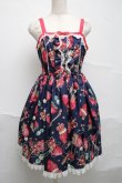 画像1: Angelic Pretty / Royal Crown Berry SpecialジャンパースカートSet  紺 S-25-07-05-048-AP-OP-AS-ZS (1)