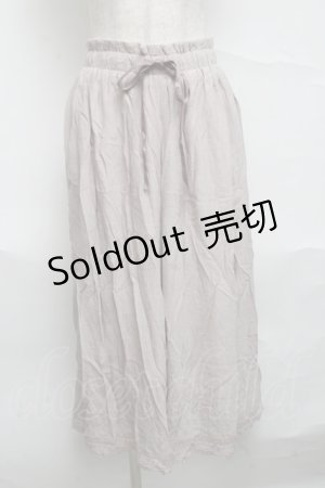画像: axes femme / パンツ  ベージュ S-25-07-05-057-AX-PA-HR-ZI