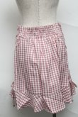 画像2: LIZ LISA / ギンガムミニスカート  ピンク S-25-07-05-059-LO-SK-SZ-ZT483 (2)