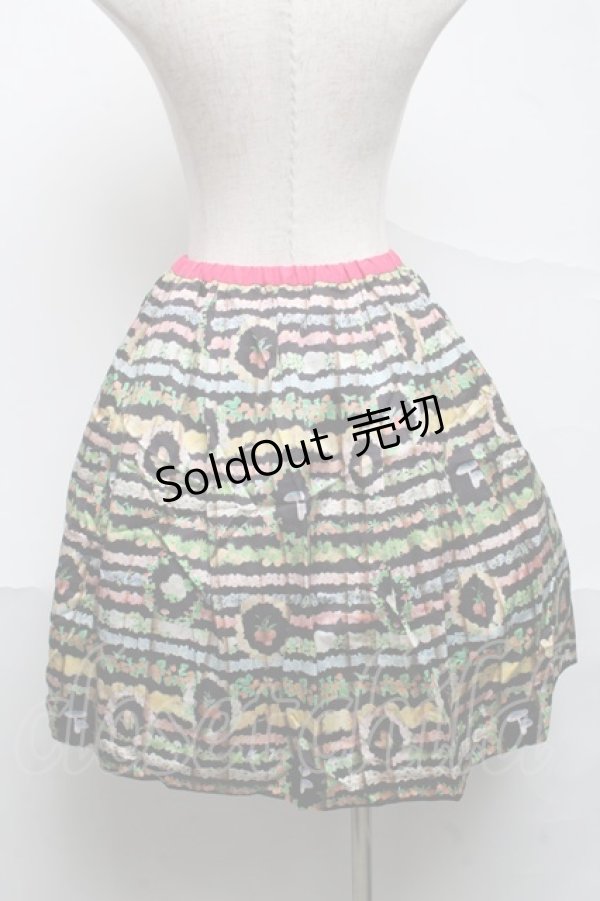 画像2: Franche Lippee / 総柄プリントスカート   S-25-07-05-064-LO-SK-HR-ZS (2)