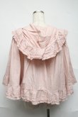 画像2: PINK HOUSE / フリル使いローンケープ   S-25-07-05-021-LO-BL-AS-ZS (2)