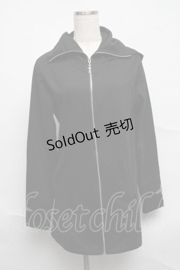 画像1: NieR Clothing / パーカー  黒 S-25-07-05-029-PU-TO-AS-ZS (1)