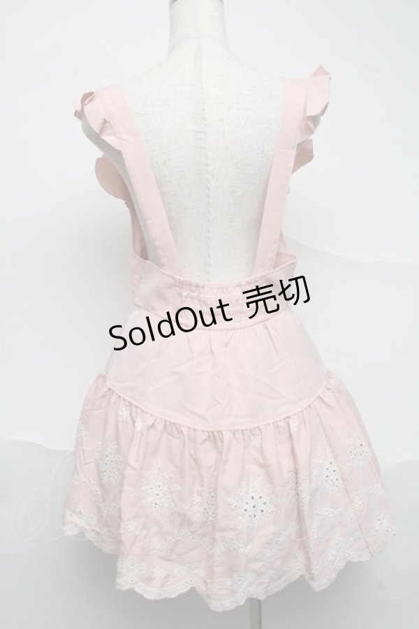 画像2: LIZ LISA / 刺繍スカラップワンピース  ピンク S-25-07-05-041-LO-OP-AS-ZS (2)