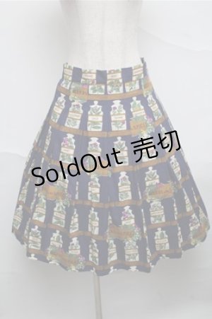 画像: Jane Marple Dans Le Salon / Herbs&Spicesのロングスカート  紺 S-25-07-06-056-JM-SK-HR-ZS