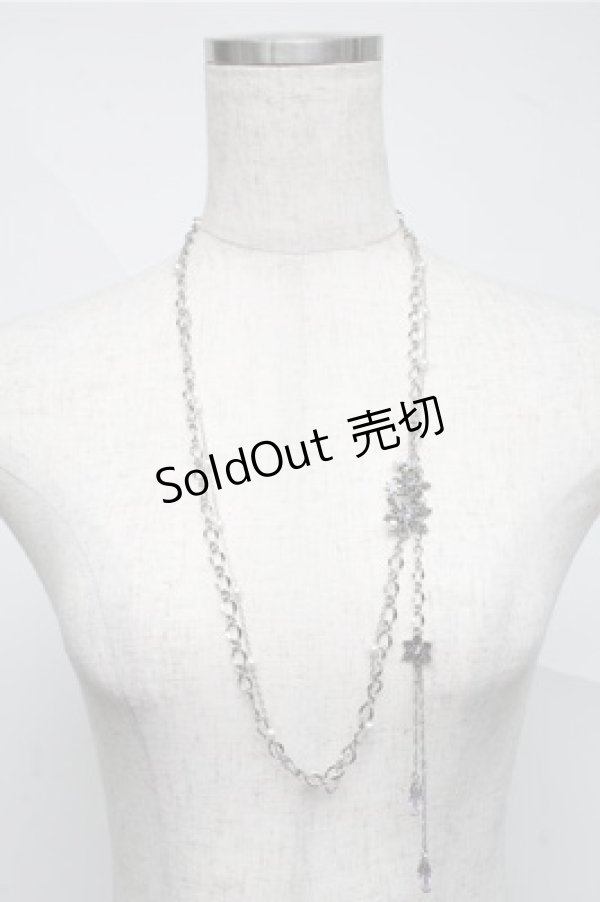 画像2: axes femme / 雪の結晶ネックレス  シルバー S-25-07-06-022-AX-AC-AS-ZS (2)