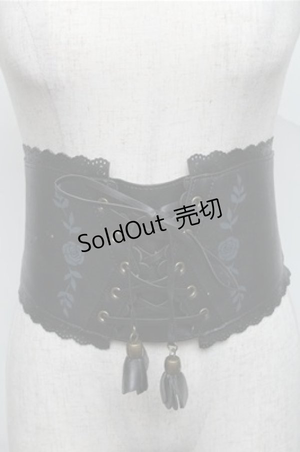 画像2: axes femme / 合皮ベルト  黒 S-25-07-06-030-AX-ZA-HR-ZS (2)