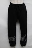 画像1: NieR Clothing / スウェットパンツ  黒 S-25-07-07-055-PU-PA-AS-ZT482 (1)