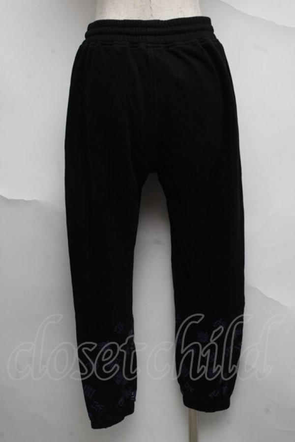 パンツ SD NieR Clothing / スウェットパンツ 黒 S-25-07-07-055-PU-PA-AS