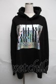 画像1: ilililCYBER / HOROGRAMパーカー  黒 S-25-07-07-019-PU-TO-AS-ZS (1)