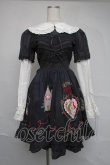 画像1: BABY,THE STARS SHINE BRIGHT / 赤ずきんアップリケケープ付ワンピース  黒 S-25-07-07-032-BA-OP-AS-ZS (1)