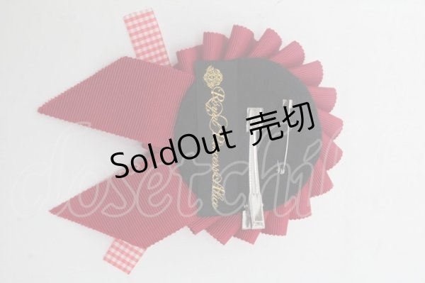 画像2: Royal Princess Alice / Rococo Rose Catロゼット  赤 S-25-07-10-007-LO-AC-AS-ZS (2)