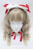 画像2: Angelic Pretty / Charming Cherryヘッドドレス  白ｘ赤 S-25-07-10-015-AP-AC-AS-ZS (2)