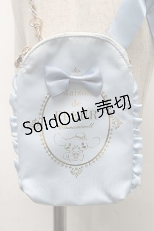 画像: Maison de FLEUR / シナモロールモバイルショルダー  サックス S-25-07-10-020-LO-BG-AS-ZS