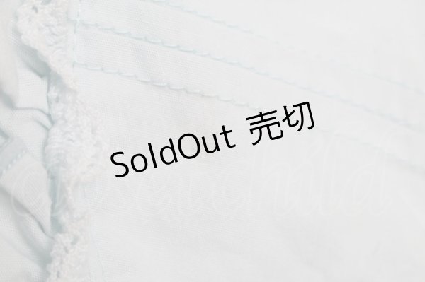 画像4: metamorphose / フリルカラーブラウス  サックス S-25-07-10-028-ME-BL-HR-ZS (4)