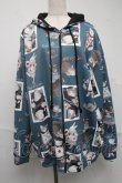画像1: Royal Princess Alice / Cat in Wonderlandねこ助コラボパーカー  グリーン S-25-07-10-030-LO-TO-AS-ZS (1)