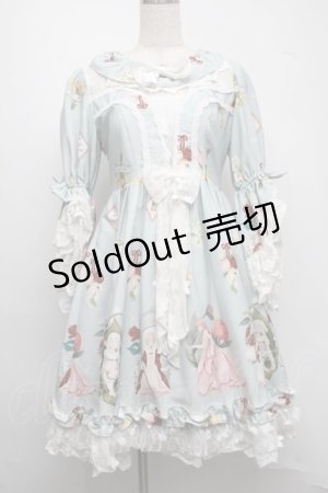 画像: 魔法茶会 / 姫袖ワンピースセット  ミント S-25-07-13-049-LO-OP-HR-ZS