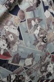 画像3: To Alice / うさぎプリントワンピース  紺 S-25-07-13-056-LO-OP-HR-ZS (3)