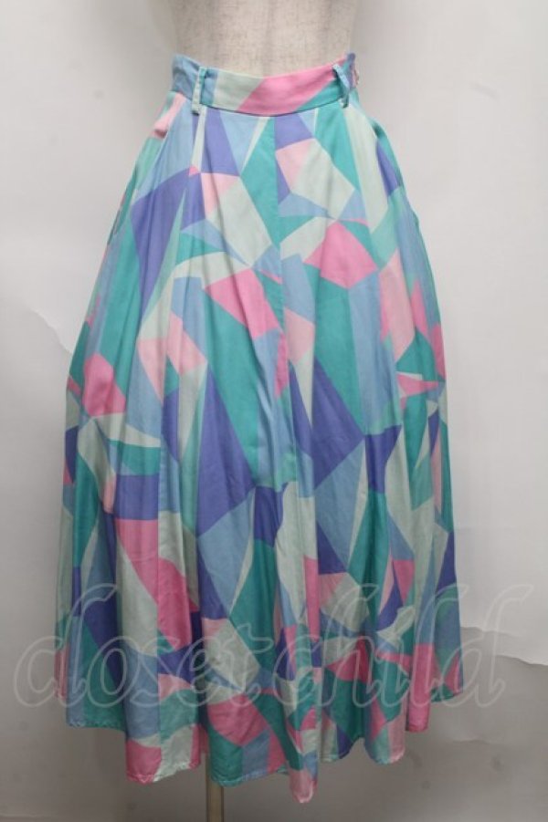 画像1: Tnewties / 頭上にいるハチドリスカート  マルチ S-25-07-13-066-LO-SK-AS-ZT483 (1)