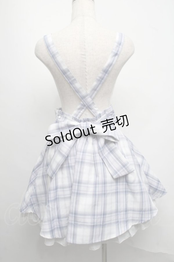 画像2: Amavel / Dreaming Ribbonサイドプリーツチェックスカート  ブルーｘピンク S-25-07-13-067-CA-SK-HR-ZS (2)