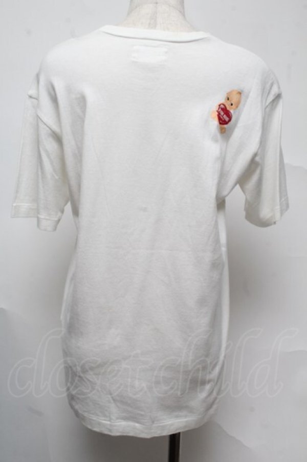 画像2: PINK HOUSE / キューピープリントＴシャツ  オフ S-25-07-13-014-LO-TO-ET-ZT070 (2)
