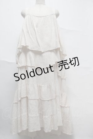 画像: merry jenny / ガーゼワンピース  オフ S-25-07-13-038-LO-OP-AS-ZS