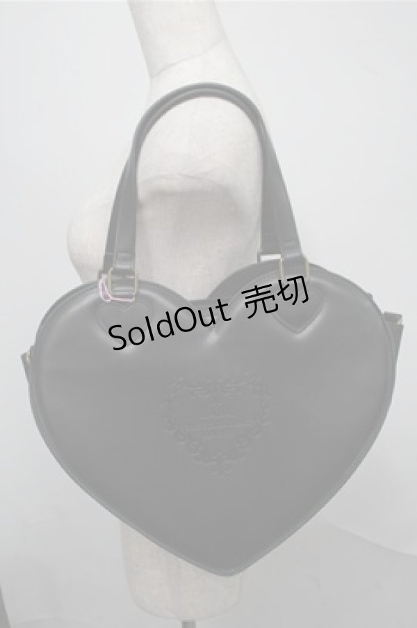 画像1: BABY,THE STARS SHINE BRIGHT / BABY 3wayハートBag  黒 S-25-07-14-019-BA-BG-AS-ZS (1)
