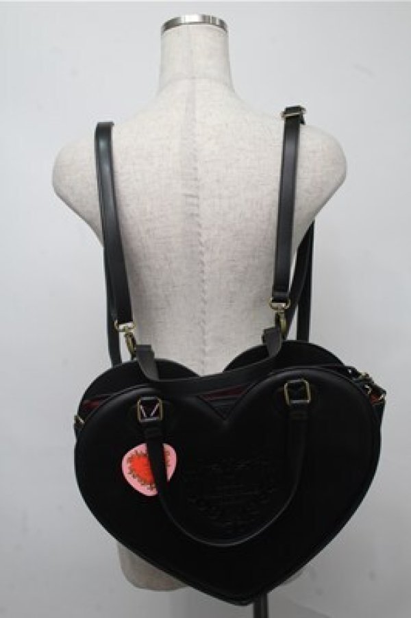BABY３wayハートBag 黒 BABY,THE STARS SHINE BRIGHT / BABY 3wayハートBag 黒 S-25-07