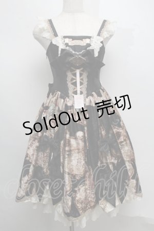 画像: Lullaby / As　Dollsジャンパースカート  黒 S-25-07-16-046-LO-OP-AS-ZS