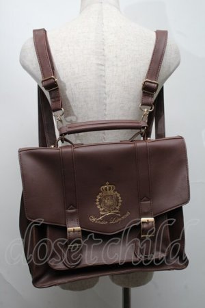 画像: Amavel / 3Wayサッチェルバッグ  ブラウン S-25-07-17-003-CA-BG-AS-ZS