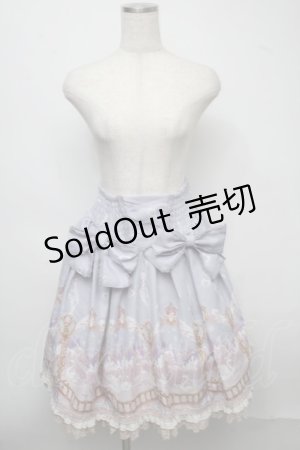 画像: axes femme kawaii / スイートスワンスカート  サックス S-25-07-18-057-AX-SK-HR-ZS