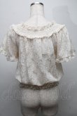 画像2: axes femme / 総レースクロプトトップス  オフ S-25-07-18-023-AX-TO-HR-ZS (2)
