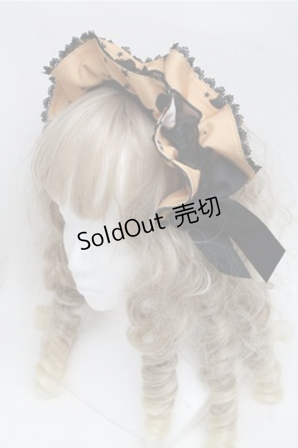 画像1: axes femme kawaii / ハロウィンナイトカチューシャ  オレンジ S-25-07-20-006-AX-AC-HR-ZS (1)