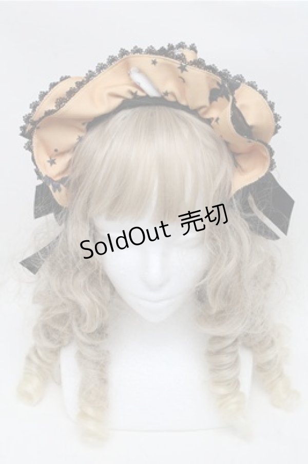 画像2: axes femme kawaii / ハロウィンナイトカチューシャ  オレンジ S-25-07-20-006-AX-AC-HR-ZS (2)