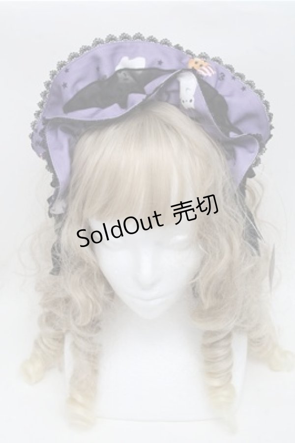 画像2: axes femme kawaii / ハロウィンナイトカチューシャ  ラベンダー S-25-07-20-007-AX-AC-AS-ZS (2)