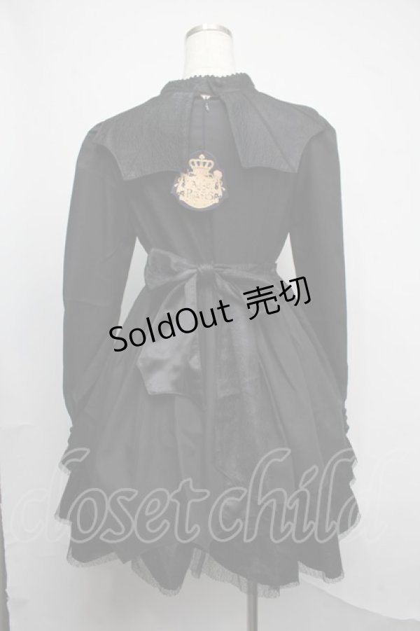 画像2: ALICE and the PIRATES / Minyadesワンピース  黒 S-25-07-21-050-PA-OP-AS-ZS (2)