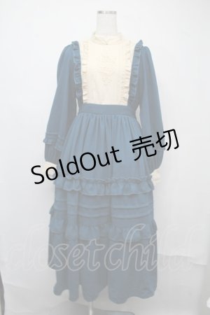 画像: axes femme kawaii / アンティークドールワンピース  グリーン S-25-07-21-026-AX-OP-AS-ZS