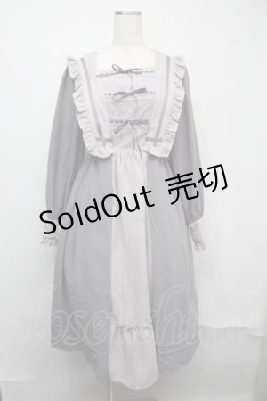 画像: axes femme kawaii / リナズワンピース  グレー S-25-07-21-035-AX-OP-AS-ZI