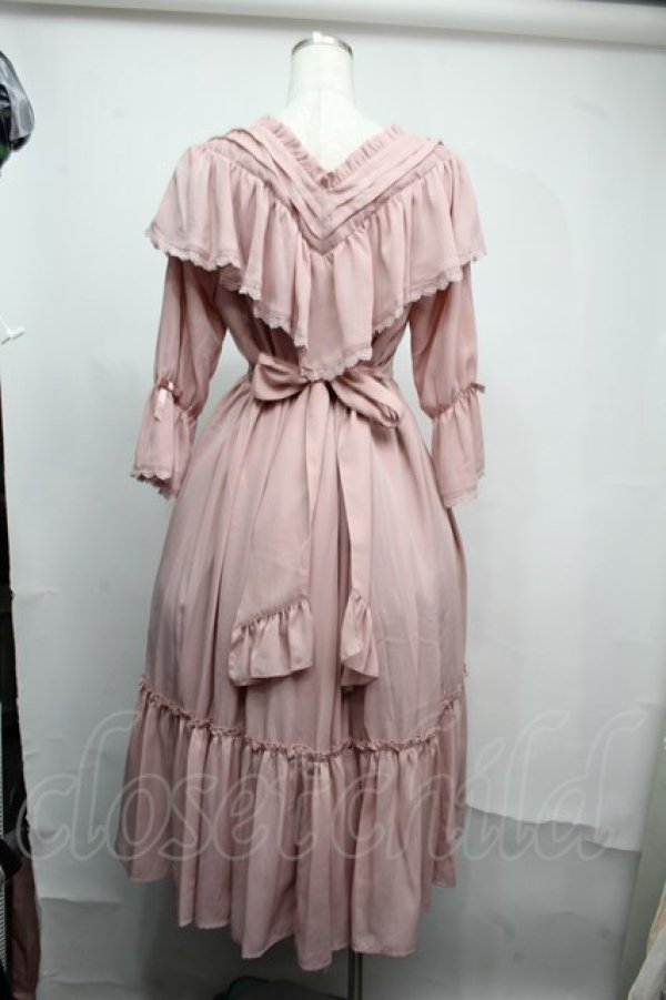 axes femme kawaii / シャルロットワンピース ピンク S-25-07-21