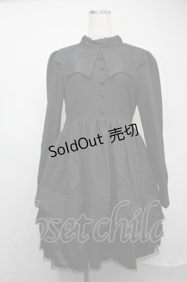 画像1: ALICE and the PIRATES / Minyadesワンピース  黒 S-25-07-21-050-PA-OP-AS-ZS (1)