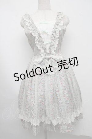 画像: BABY,THE STARS SHINE BRIGHT / Dobby rosebudジャンパースカート  ミント S-25-07-22-039-BA-OP-AS-ZS