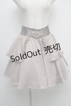 画像: Rojita / ハートバックルスカート  ピンクベージュ S-25-07-22-059-LO-SK-AS-ZS