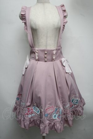 画像: Amavel / Fancy POP Daydreamレイヤードスカート  ピンク S-25-07-22-062-CA-SK-AS-ZS
