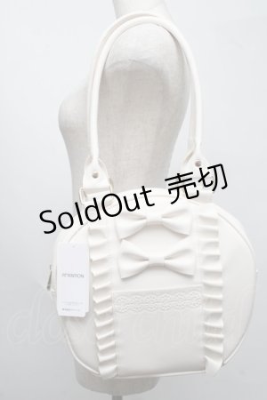 画像: axes femme kawaii / ツインリボンラウンドバッグ  キナリ S-25-07-22-007-AX-BG-AS-ZS