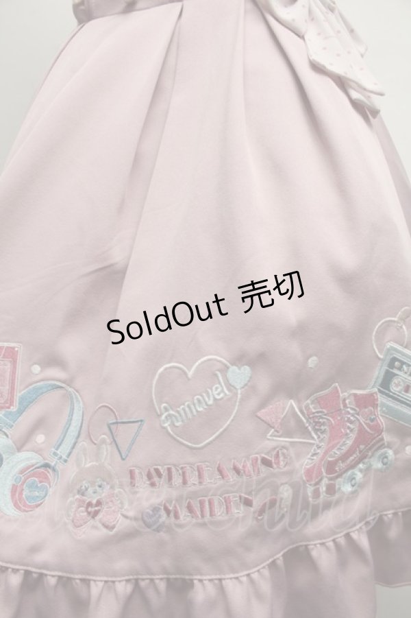 画像4: Amavel / Fancy POP Daydreamレイヤードスカート  ピンク S-25-07-22-062-CA-SK-AS-ZT055 (4)