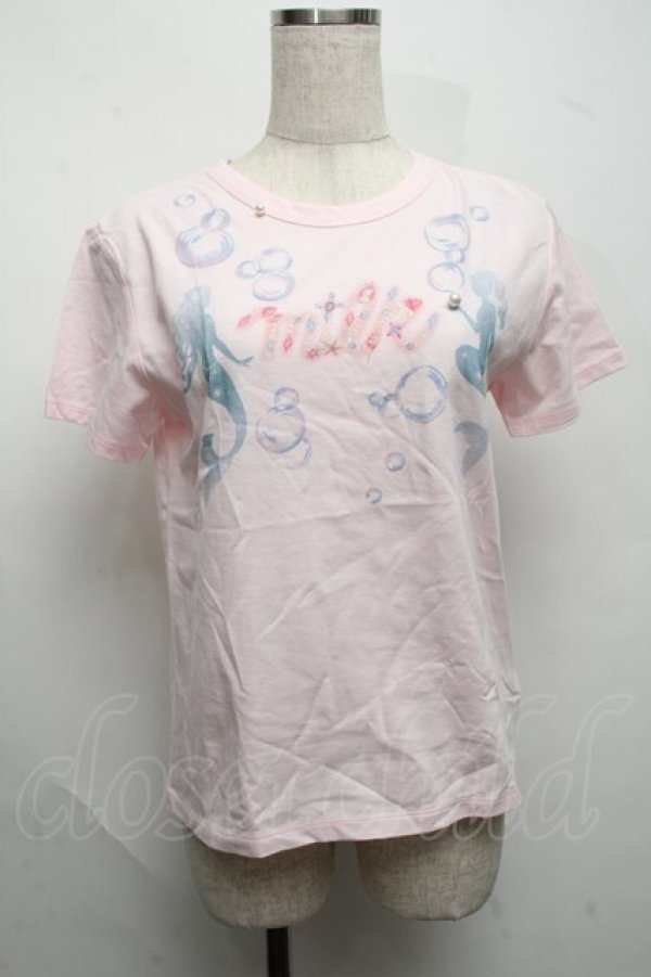 画像1: MILK / マーメイドTee  ピンク S-25-07-22-012-ML-TO-AS-ZS (1)
